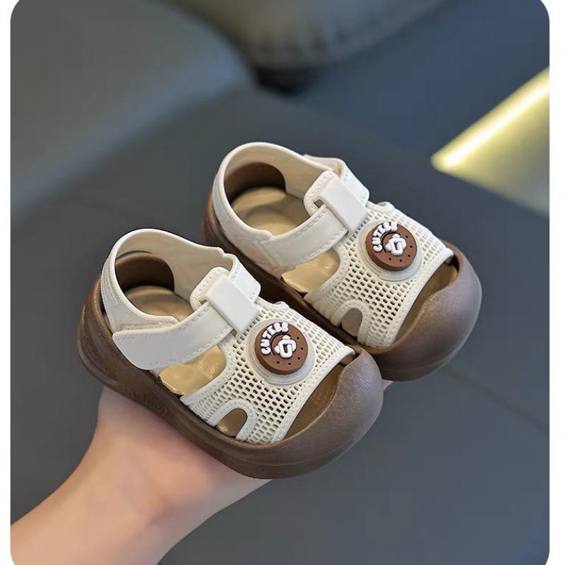 Tenisky, Dětské sandály, Protiskluzová letní dětská obuv, Měkká podrážka, Prodyšné špičky pro chlapce a dívky