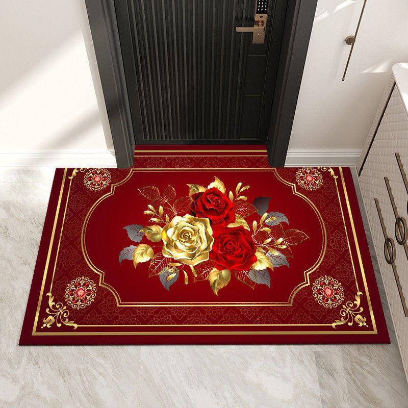 

Входной коврик Противоскользящий коврик для ног Коврик для входа в ванную комнату Коврик для кухни Противоскользящий впитывающий коврик Коврик для лифта отеля 160*230cm