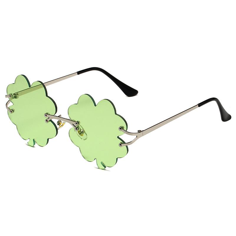 MGparty St. Patrick's Day Shamrock Glasses Irish Lucky Green Clover Sunglasses Saint Patricks Accessories Party Favor