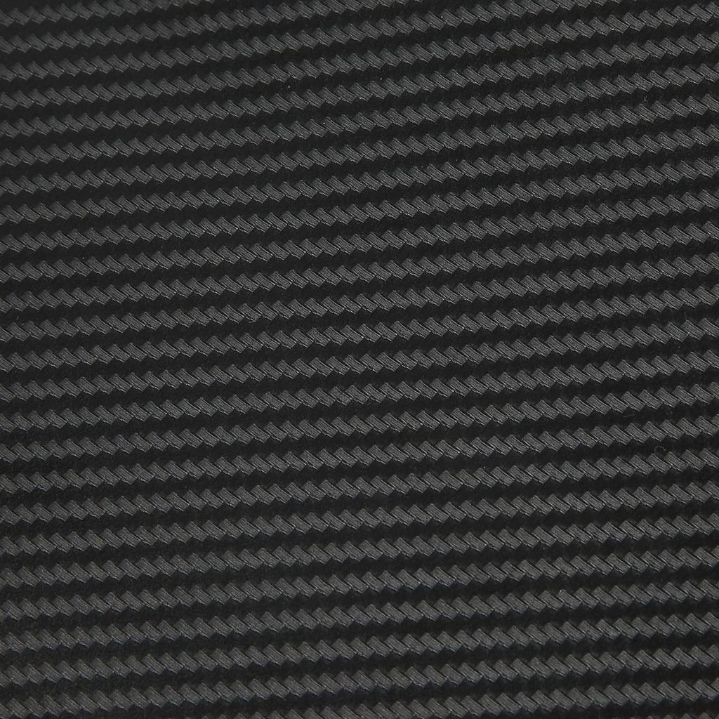 Ilmondomall Real Carbon Fiber 3D Bumper Racing with Release Paper 8cm X Tape-on Sheet, Pattern, Black, Step, Protection, Stripe, (3D Black, 10cm)