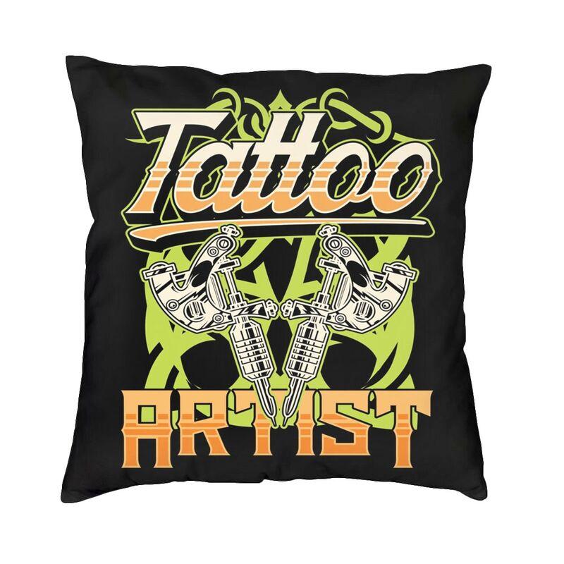 Luxury Funny Tattoo Master Cushion Cover 40X40 Tattooists Artist Gift Pillow Case For Sofa Square Pillowcase Bedroom Decoration