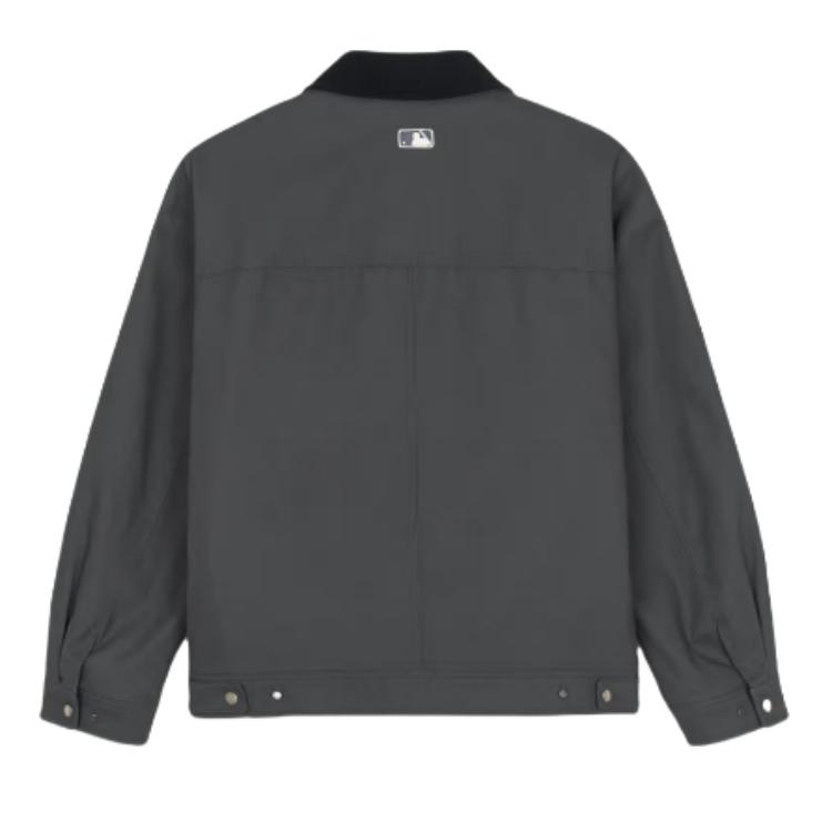 New MLB x KARA Basic Boston Red Sox Jacket Unisex Dark Gray 3AJPB0146-43GRD