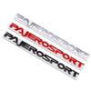 wsdm9 Car Head Hood Letters Logo Words Decals Sticker For Mitsubishi Pajero Sport Alphabet Emblem Badge Styling Decoration Accessories