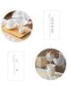Premium White Porcelain Yangzhi Jade Kung Fu Tea Set with Three-Talent Lid Bowl, Gong Dao Bei, Tea Sea, and Customizable Tea Cups.