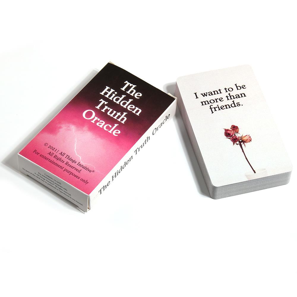 The Hidden Truth Oracle Independent Oracle Cards Tarot Deck 54 Cards