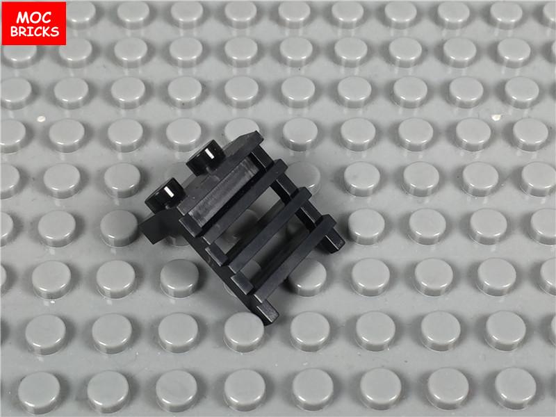 20pcs/lot Black Plate Modified 1 x 2 featuring Ladder fit featuring 4175 Learning Construction Bricks Figure DO IT YOURSELF Playthings Dolls kids