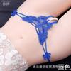 Erotic Underwear, Sexy Lace, Women's Erotic Underwear, Butterfly Section Open T-pants, Thong.