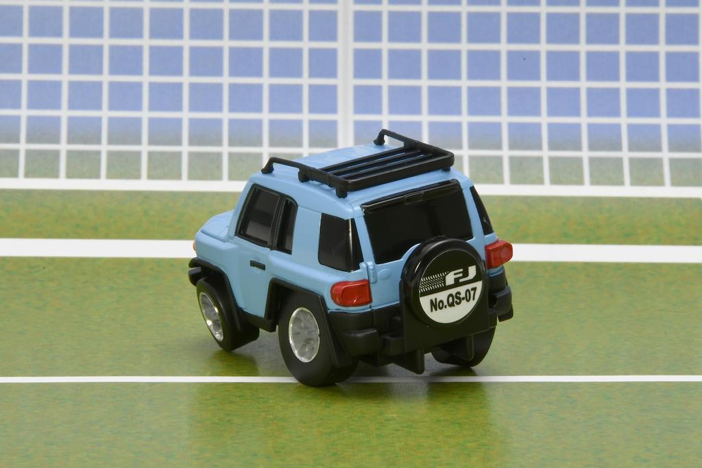 Tomytec Toyota FJ Cruiser Completed Choro-Q Q's QS-07b (Blue)