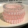 Headwear Sweet Elastic Hair Tie Hair Tie Stretch Multicolor Telephone Wire  Hair Accessories