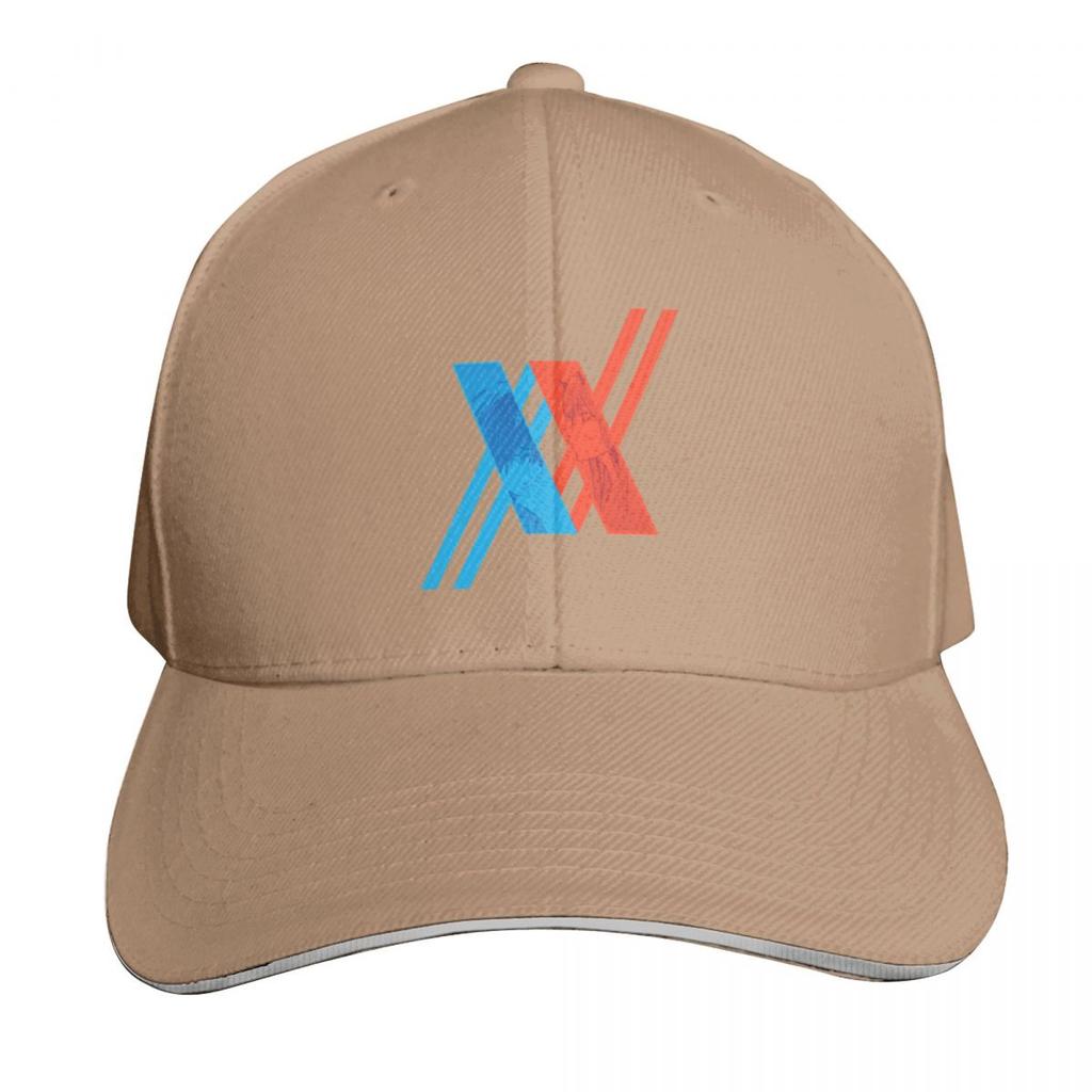 Darling in The FranXX Logo Hiro and Zero Two () Baseball Cap Luxury Cap cute Snapback Cap Dropshipping Unisexs Luxury Womens