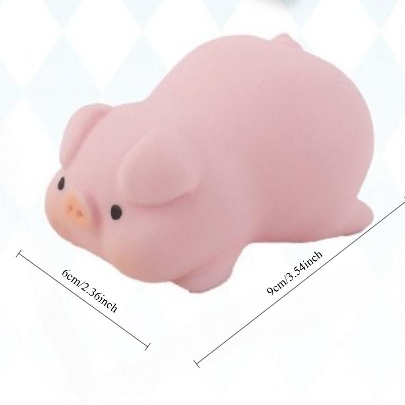1PC Cute Q-pin Pinch Le Decompression Small Toy Slow Rebound Pressure Reduction Tool for Children Adult Vent Dolls
