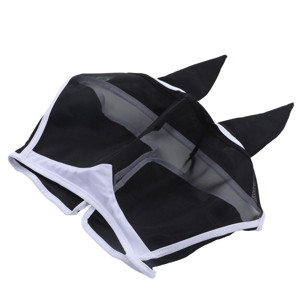 Horse Fly Mask Breathable Comfortable Soft Fine Mesh Design Horse Face Mask Horse Supplies with