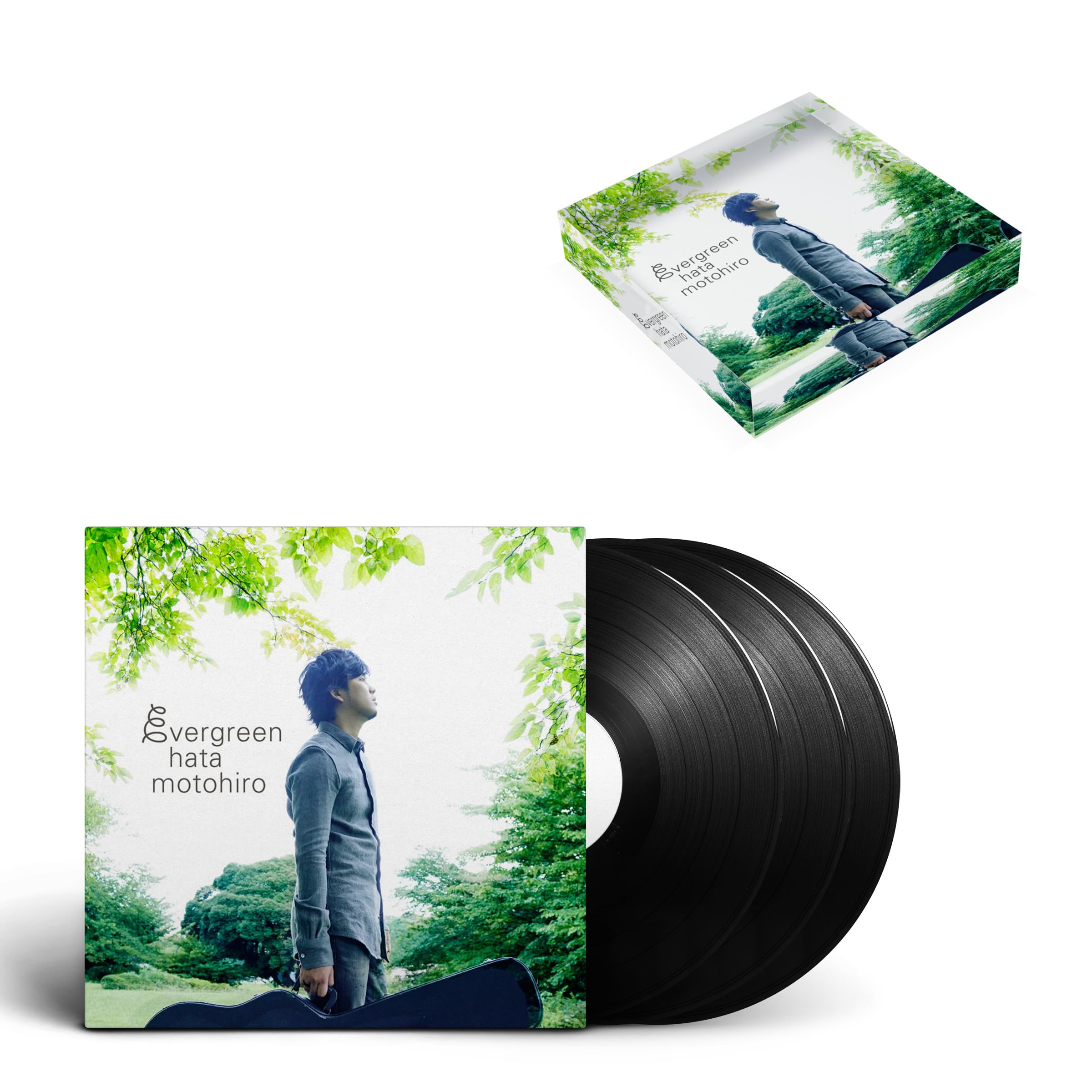

evergreen acrylic block (3LP) & [Analog]