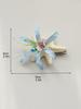 2Pcs Vintage Starfish Flower Hair Clip,Beach Sea Star Mermaid Hair Pins Hair Headwear Styling Tools Accessories for Women Girl