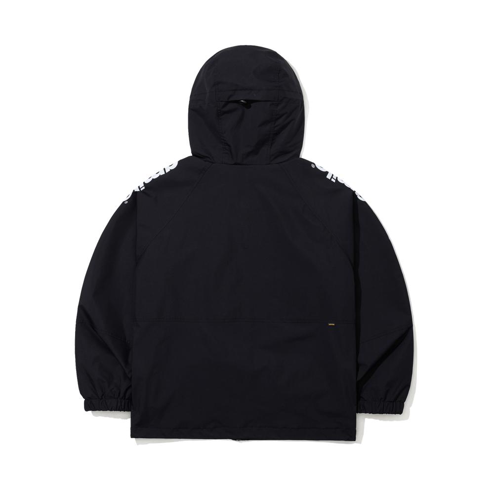 Qmile 253 Color Block Track Jacket Black