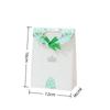 StoBag Pastel Floral Gift Wrapping Bags Paper Packaging Bags with Ribbon Handle for Sweets Jewelry Crafts Birthday Party Favor