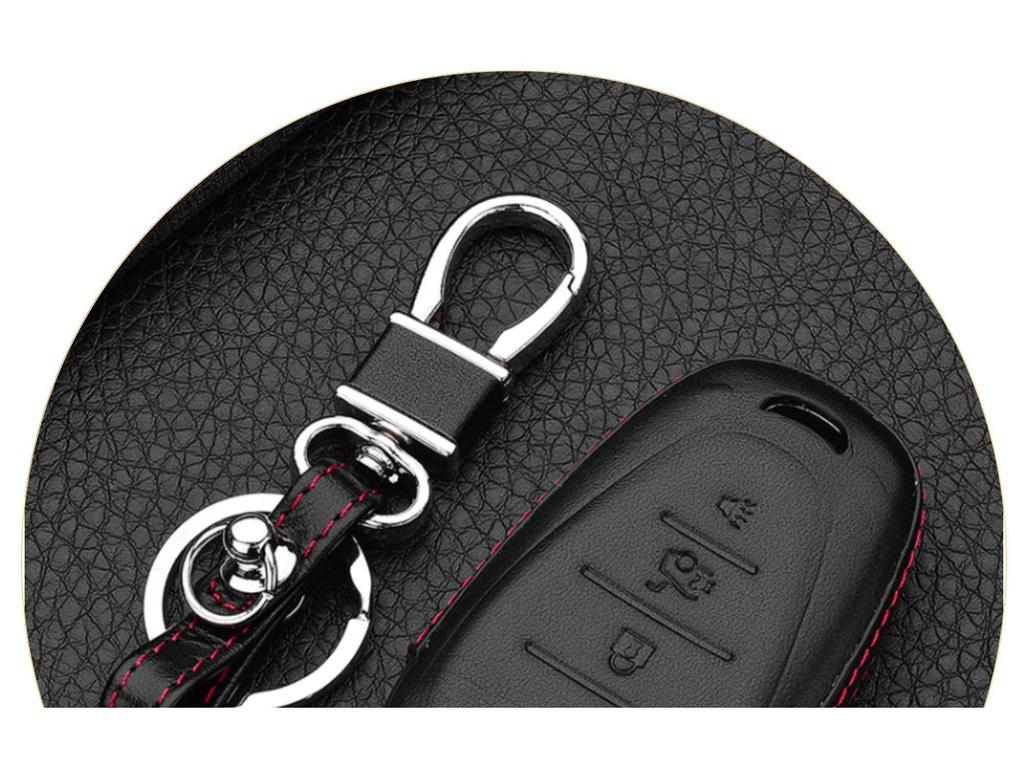 Chevrolet Malibu XL, Equinox, Blazer, Camaro 4D Cowhide Car Key Case