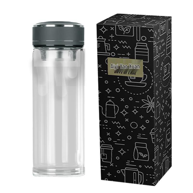 Кружка из двойного стекла 380 мл