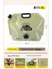 5 Yuan Newcomer Discount: Large-Capacity Foldable Outdoor Water Bladder with Faucet for Camping