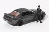 MINI GT Nissan Skyline R32 Nismo Gunmetal Tsugio Matsuda Collection with Tsugio Matsuda Figure Complete Product GT-R (Right-Hand Drive) MGT00869-R