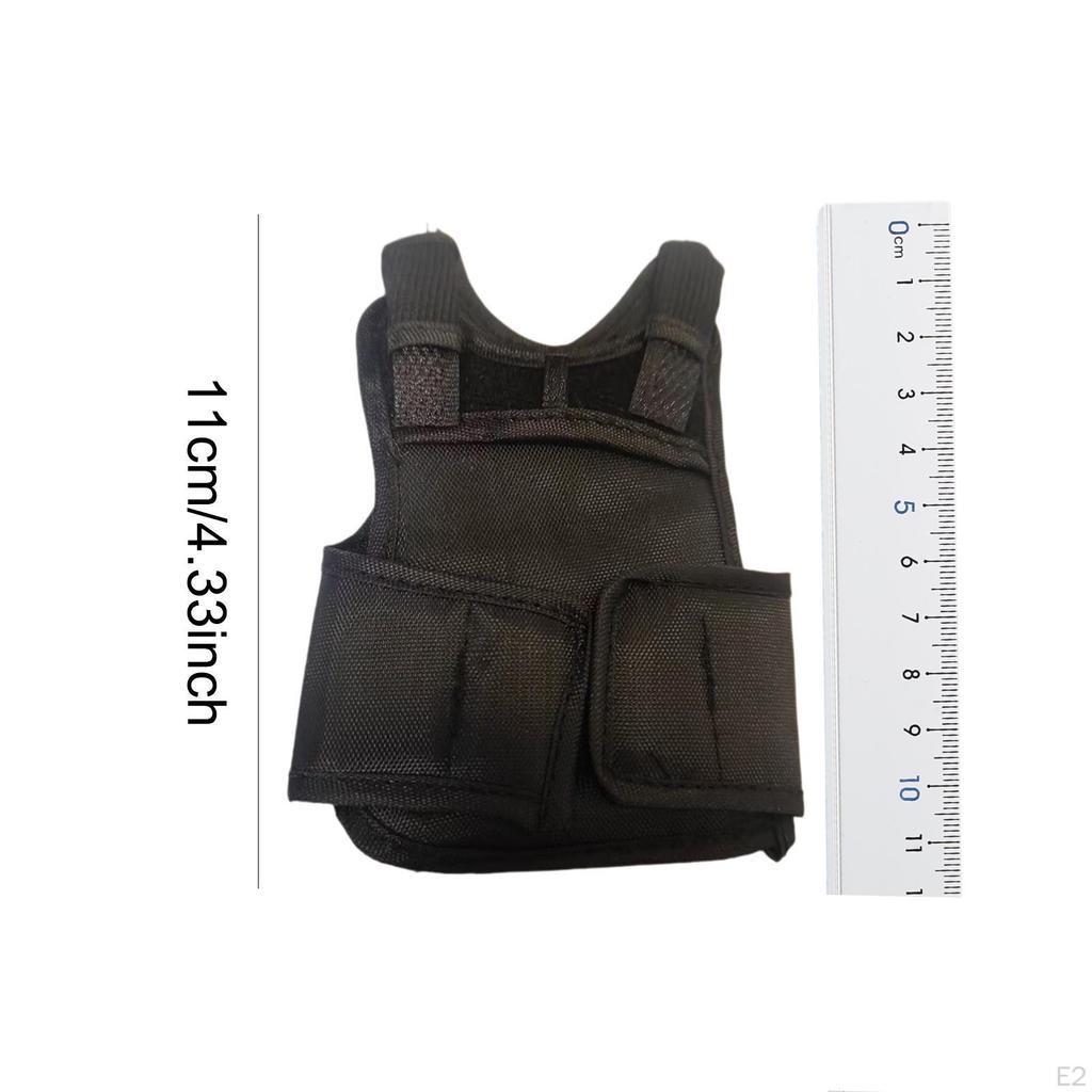 1/6 Männliche Figur Weste, Puppen Weste Modell, Miniatur Action für 12 Zoll