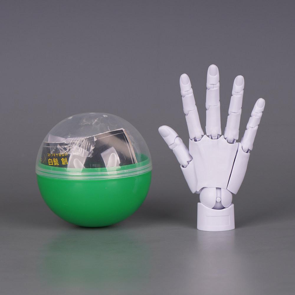 1/2 Scale Mini Hand Figure Gashapon Action Figure Model Toys Highly Articulated Finger Joints Right Hand for Drawing Sketch