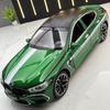 1/24 BMW M8 Sports Car Alloy Car Model, Sound and Light Effect, Wheels with Steering, Children's Toy Car Birthday Gift