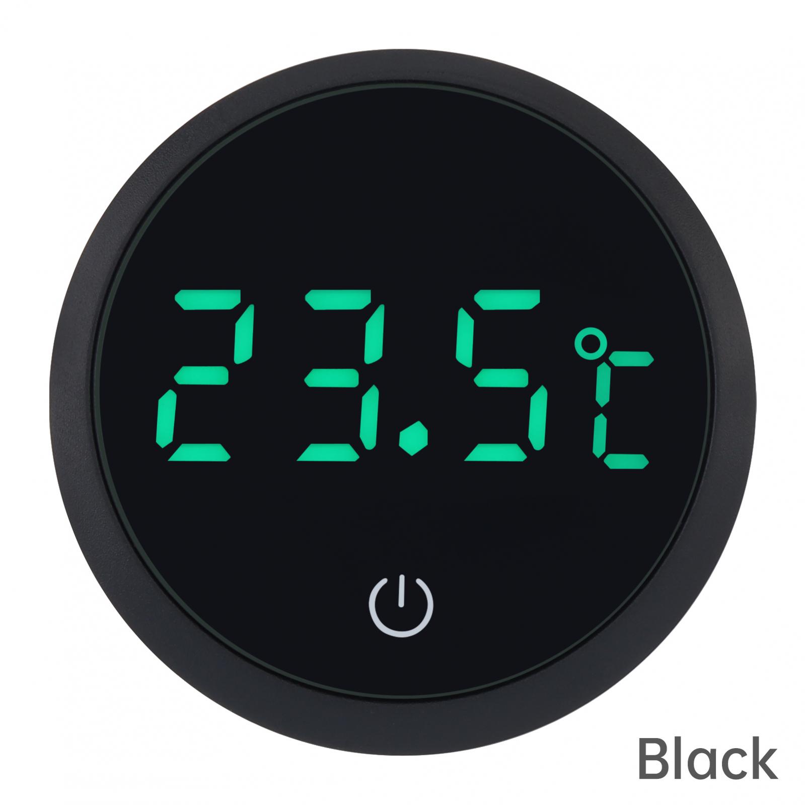 

Беспроводной цифровой термометр для измерения градусов по Цельсию, белый / зеленый / черный, светодиодный дисплей, термометры для аквариумов CHINA чёрный