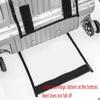 Clear Suitcase Cover Waterproof Dustproof Cover Durable Luggage Protector Cover  Trolley Case