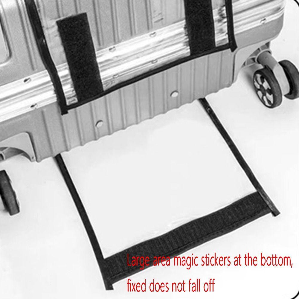 Clear Suitcase Cover Waterproof Dustproof Cover Durable Luggage Protector Cover  Trolley Case