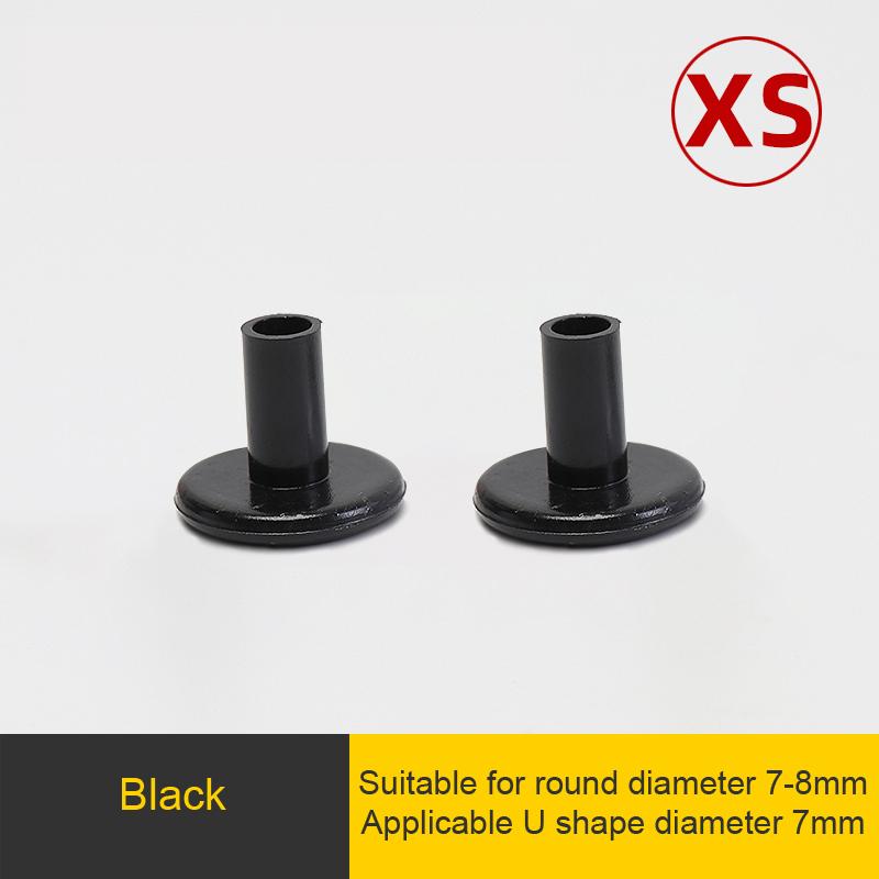 2 Peças Protetores Antiderrapantes para Salto Alto Brilhantes Transparentes Rolhas de Salto Tampas de Reparo de Salto Coberturas para Sapatos Femininos Silenciador Acessórios para Sapatos