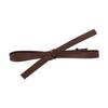 Retro Schlichte Kaffeefarbene Leder Schleife Haarspangen Kopfschmuck Für Frau Mädchen Süße Haarnadeln Haarspangen Mode Haaraccessoires Neu