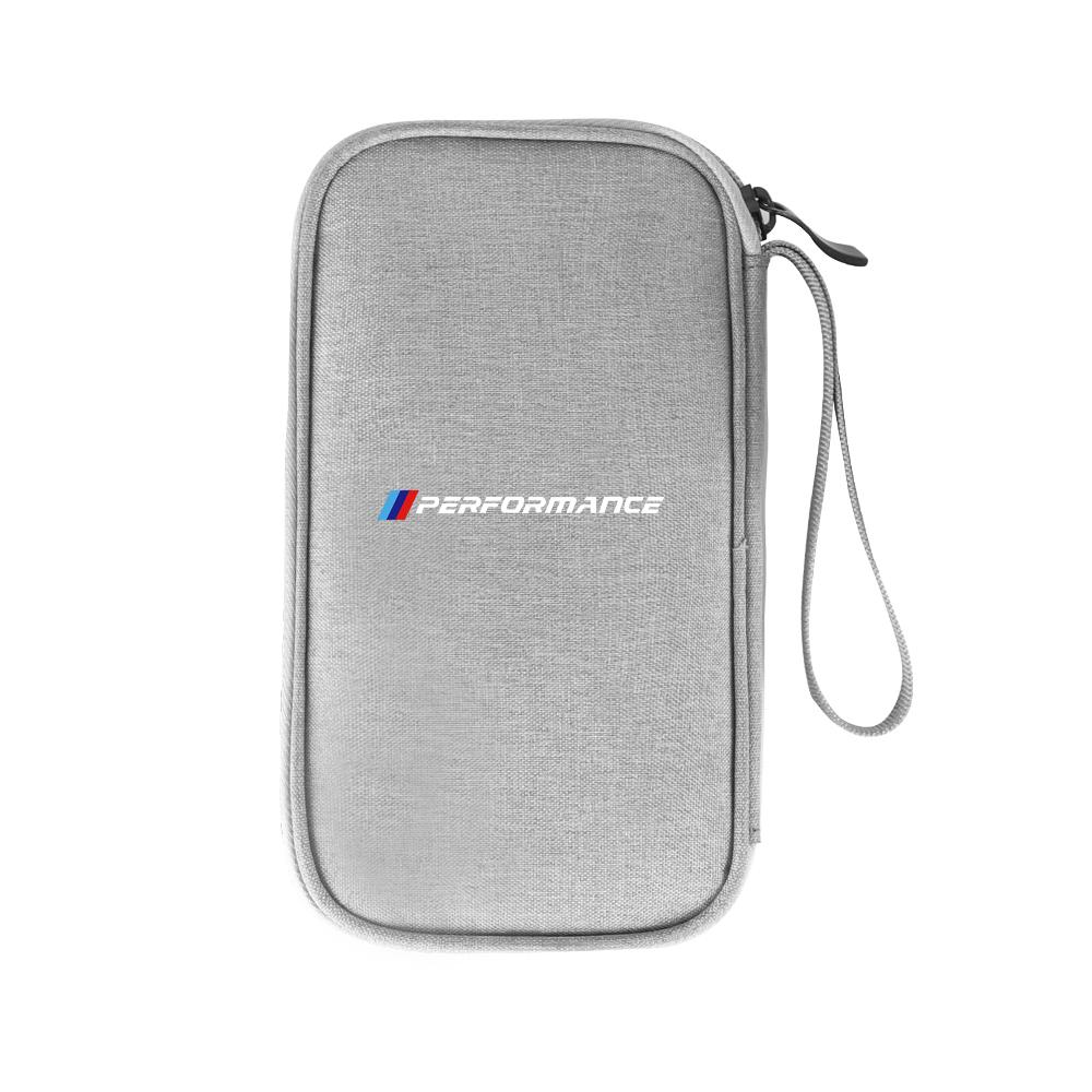 BAGD7 2026 Car Sticker Car Organizer Portable Key Storage Bag For BMW M Performance M5 320 325 E28 E30 E34 E36 E39 E46 X5 X6 F01 F02