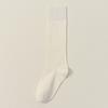 5 Pairs of Female Spring and Autumn Pure Cotton No Trace But Knee Long Leg Socks