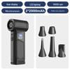 New Wireless Turbine Fan: Multi-Use Blower & Dust Collector for Car Wash, Outdoor, and Camping