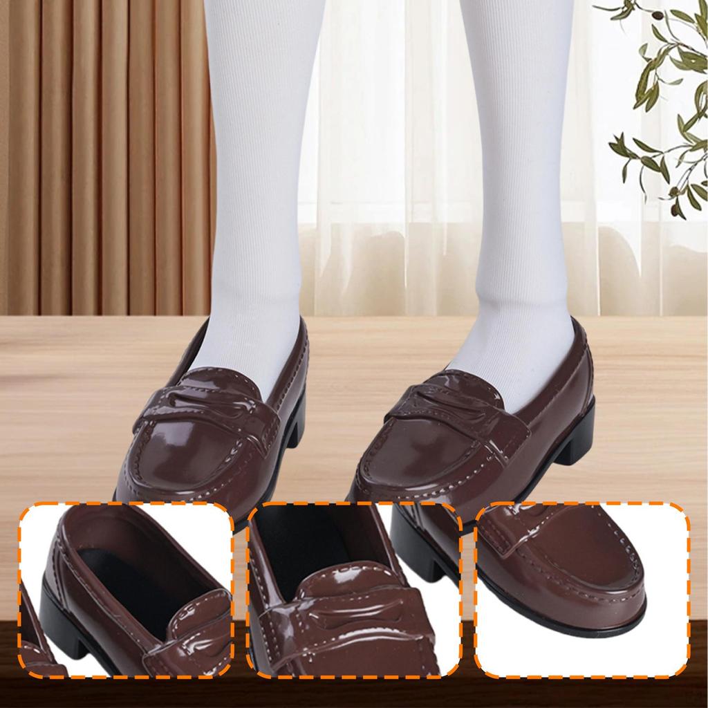 1/4 BJD Doll Shoes Clothing Accessory Stylish Casual Flat Footwear for Pretend Girls Action Figures,