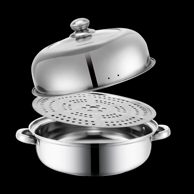 Odin Love Küche 28cm Edelstahl Suppen-Dämpftopf