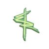 1Pcs Sci-Fi Anime Lapel Pin Creative Green Punk Edgerunners Logo Badge Peripheral Fans Gift Cosplay Collect Souvenirs