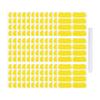 48-144Pairs Sports Eye Black Stickers Under Eye Black Strips Football Face Stickers Breathable Eyeblack Sticker with 1Pcs Pencil