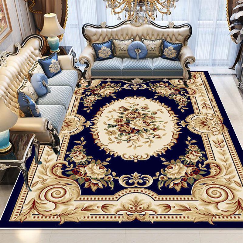 Nordic Light Luxury Living Room Rugs Home Bedroom Rugs Large Size Non Slip Children's Carpet Washable Sofa Coffee Table Mat