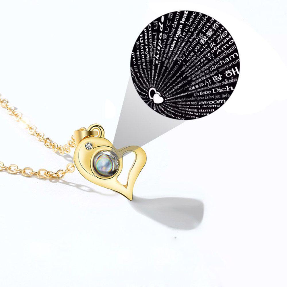 

Подарок любовнику «Я люблю тебя» Сердце Камера Пара Кулон Ожерелье Магнитное