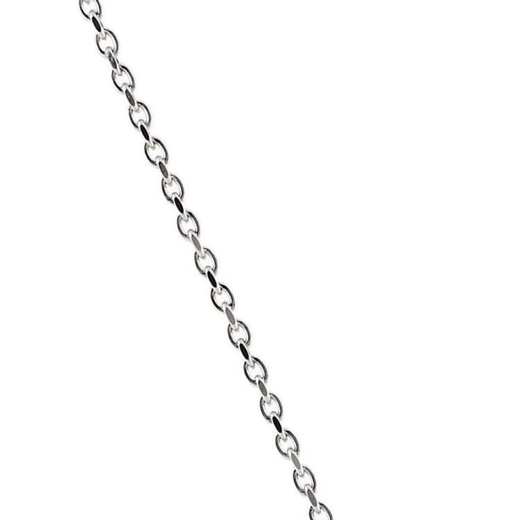 Emporio Armani Logo Series Double Tag Trendy Light Luxury Stainless Steel Necklace Men necklace Silver Black EGS3179040_NLP_NLC