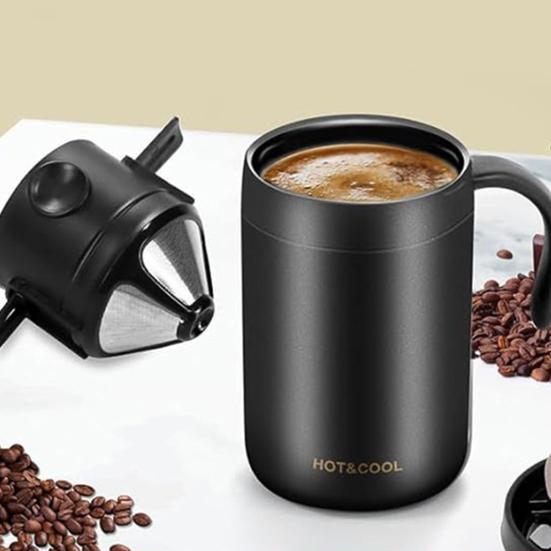 Foldable Portable Coffee Filter Coffee Maker Stainless Steel Drip Coffee Tea Holder Reusable Paperless