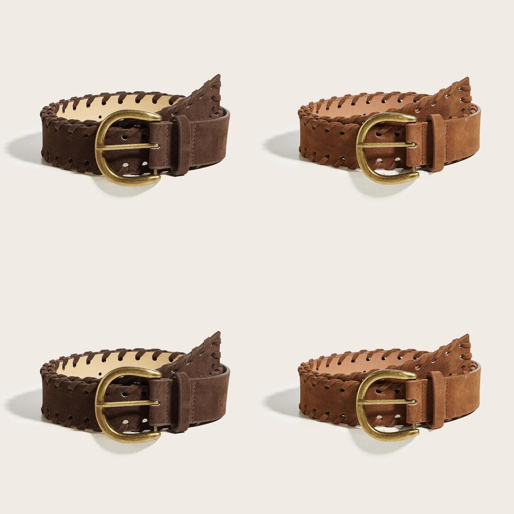 Retro Handmade Rope Belt For Women With Simple Style And Pin Closure Perfect For Fashion Outfits