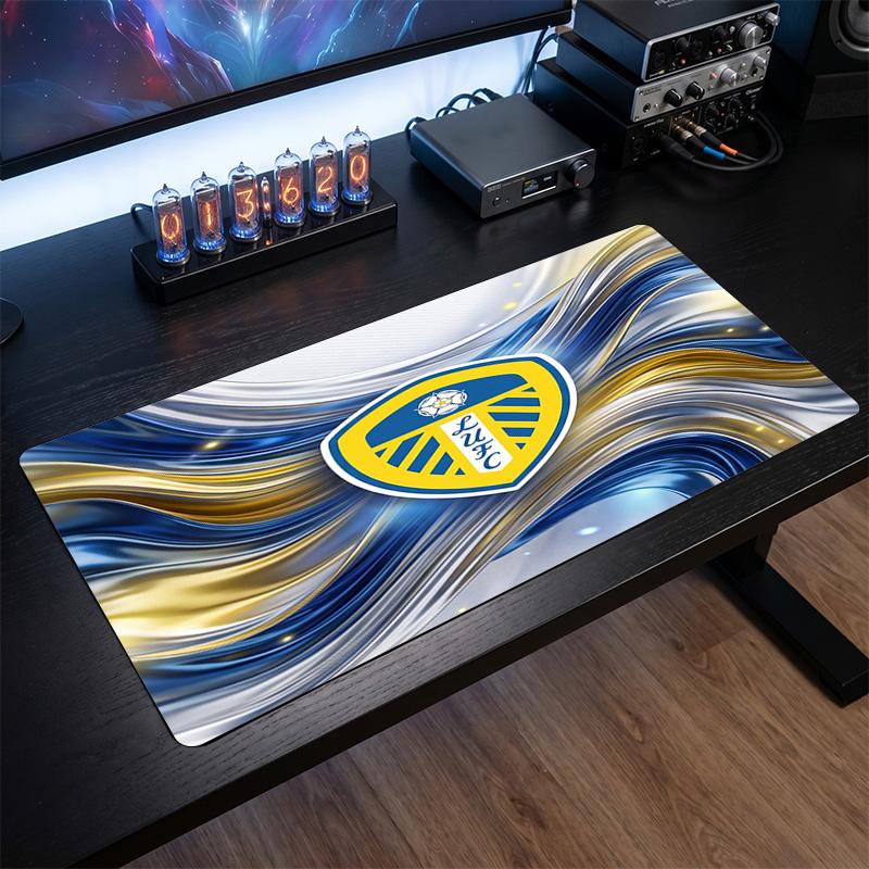 Tappetino Mouse Grande Stampa Leeds United Football, Tappetino Esteso Antiscivolo per Scrivania da Gioco per Ufficio Casa