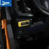 AJF1 JIDIXIAN Car Headlight Light Lamp Switch Panel Decoration Covers for Ford Bronco 2021 2022 2023 2024 2025 Interior Accessories