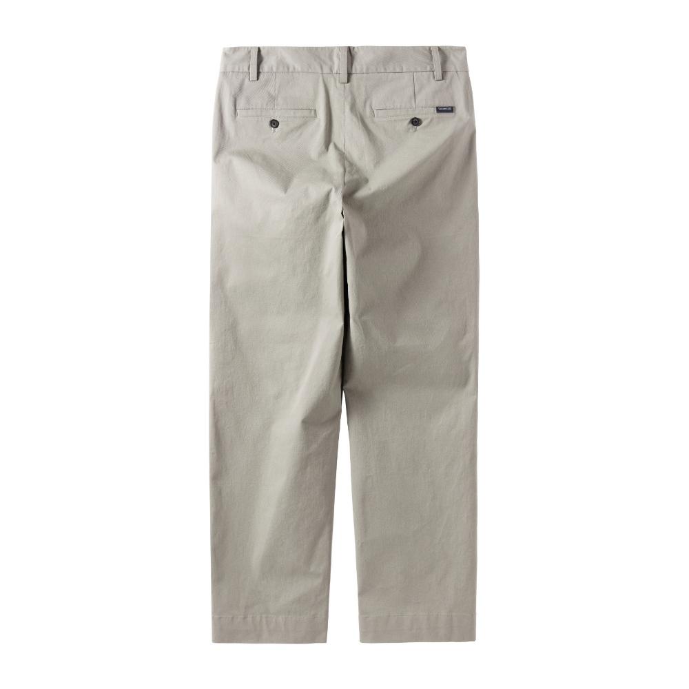 BROMPTON LONDON Summer Basic Cotton Trousers - L/Khaki (P242Mpt510)