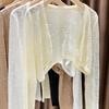 Lace Bolero Top & Cami Dress with Sheer Sun Shawl
