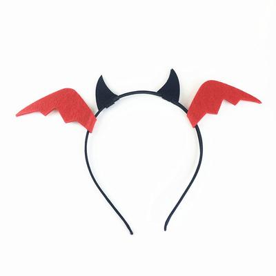 Funny Cute Pumpkin For Girls Devil Wings Spider Halloween Headband Animal Ears Korean Hairbands Women Hair Hoop