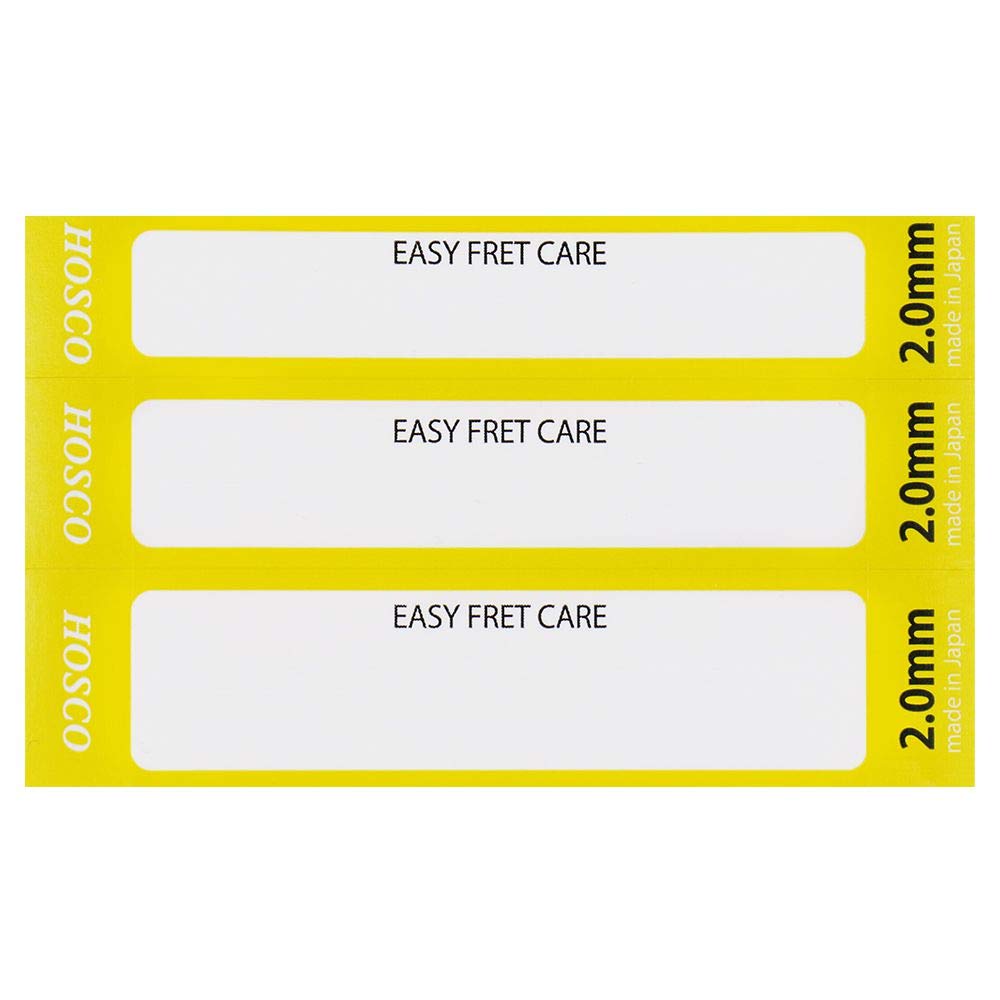 HOSCO Luthiers Tools Easy Fret Care Set for Small Frets 2.0mm (H-EFC-S20)